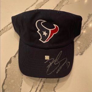 Brandon Cooks Autographed hat.
